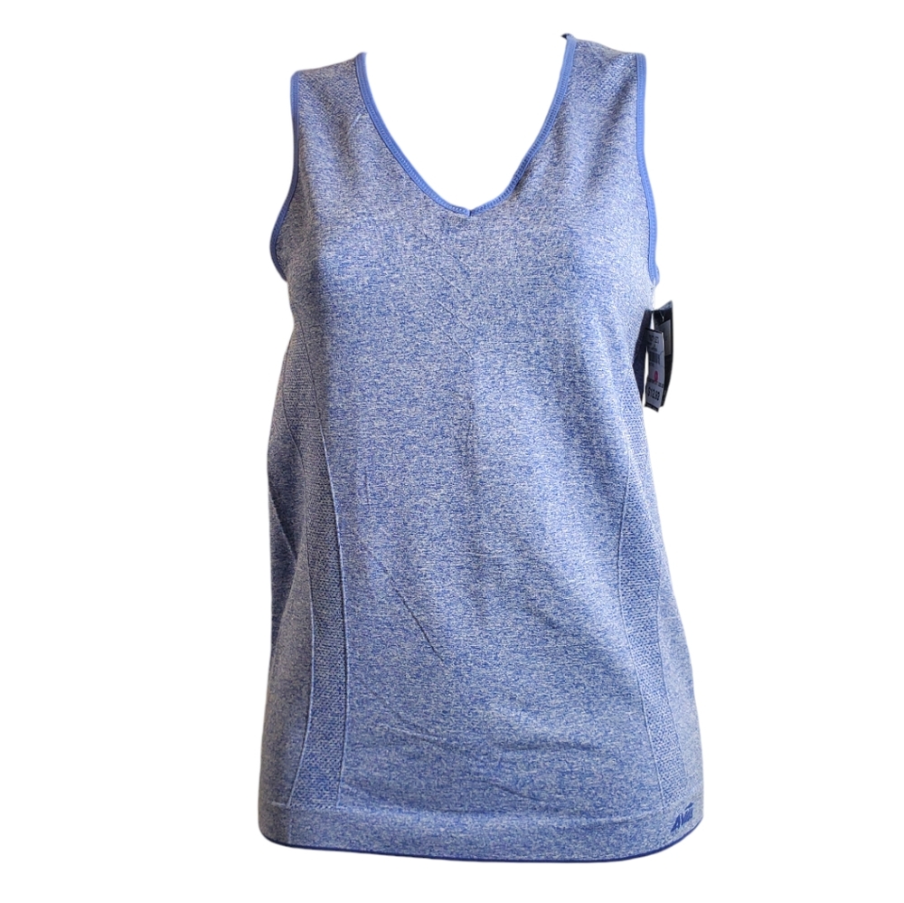 Avia Athletic Tank Top Sleeveless Medium Evian Blue